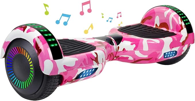 Amazon.com: UNI-SUN Hoverboard for Kids Two-Wheel Self Balancing