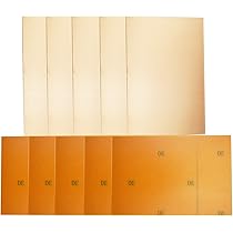 Uxcell Single-Sided Copper Clad PCB Boards - FR4 150x100mm 1.2mm Thickness, 5 Pack