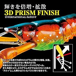 Yo-Zuri 3DB Crayfish Slow Sinking Lure, Prism Blue