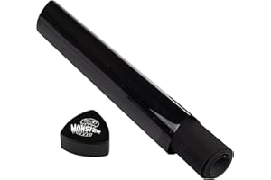 MONSTER PROTECTORS Monster TCG Gaming Prism Playmat Tube(Opaque Black)- Won't Roll Off Surfaces-Easy in & Out Design- Store Your Card & RPG Play Mats - For Pokemon Yugioh Magic Gathering DND Dungeons Dragons, Gift