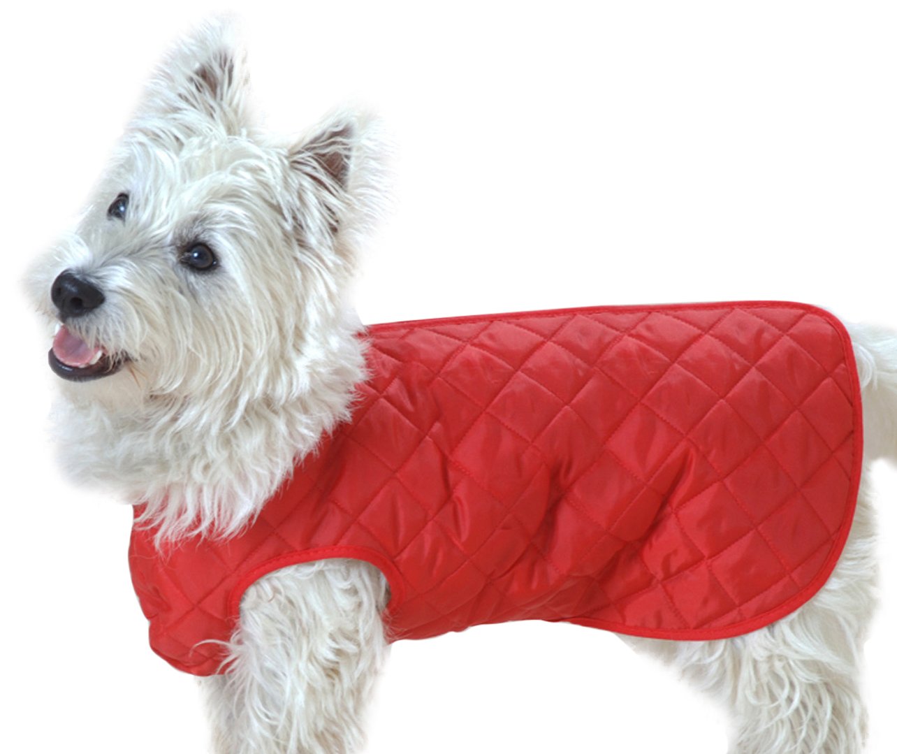 Cosipet Quilted Step in Suit, 26-inch/ 66 cm, Red