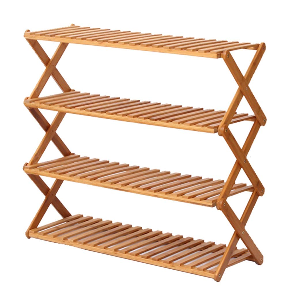 Keine Installation Erforderlich größe : 5-Tier Faltbarer Schuhregal