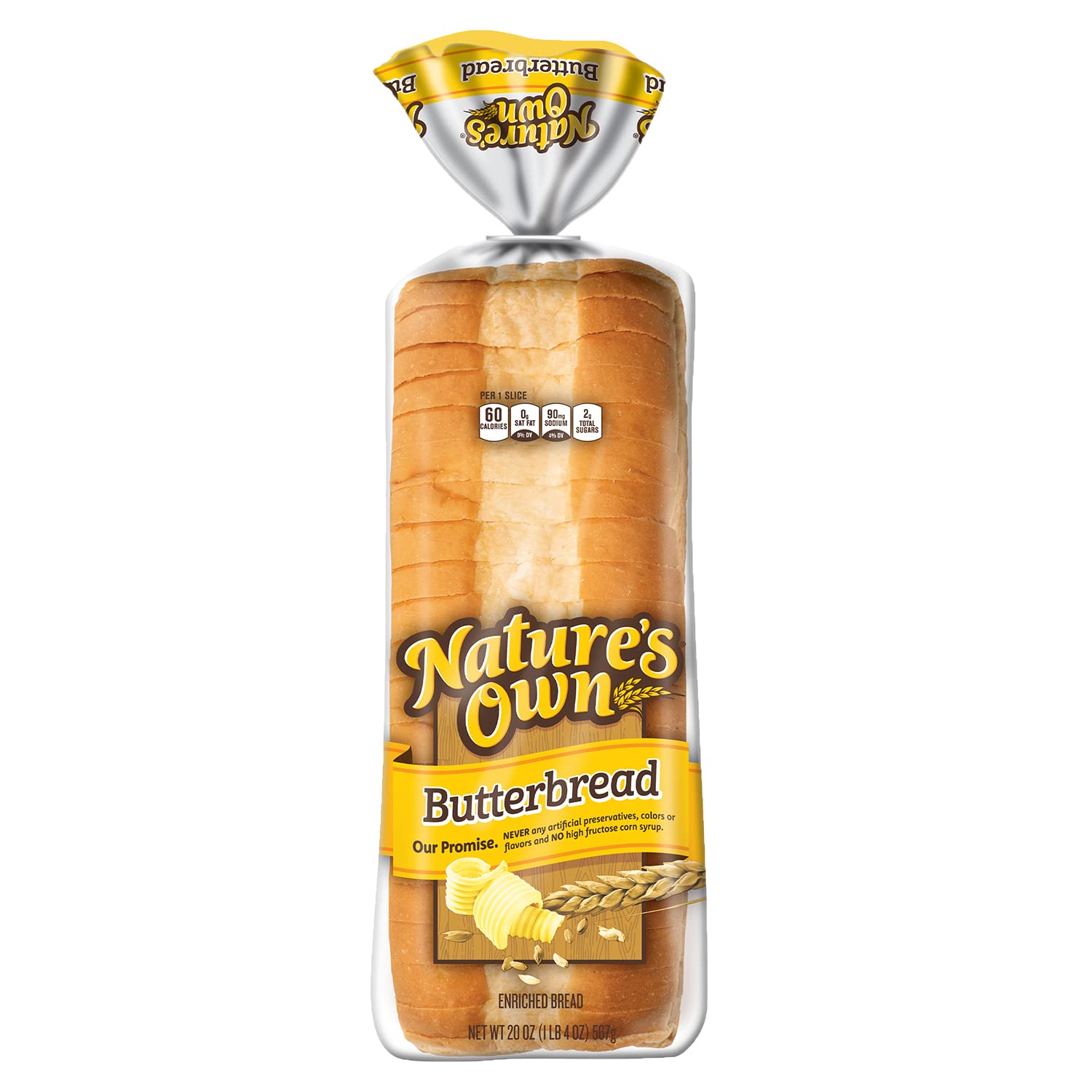 Mua Nature's Own Butterbread, Sliced White Bread, 20 oz Loaf trên ...