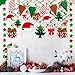 33PCS Christmas Decorations Swirls Hanging Ceiling Decor Winter Party Supplies Holiday Ornaments