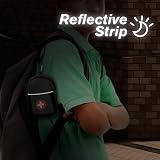 SITHON Insulated Medicine Carrying Case Small Travel Organizer Black view 6