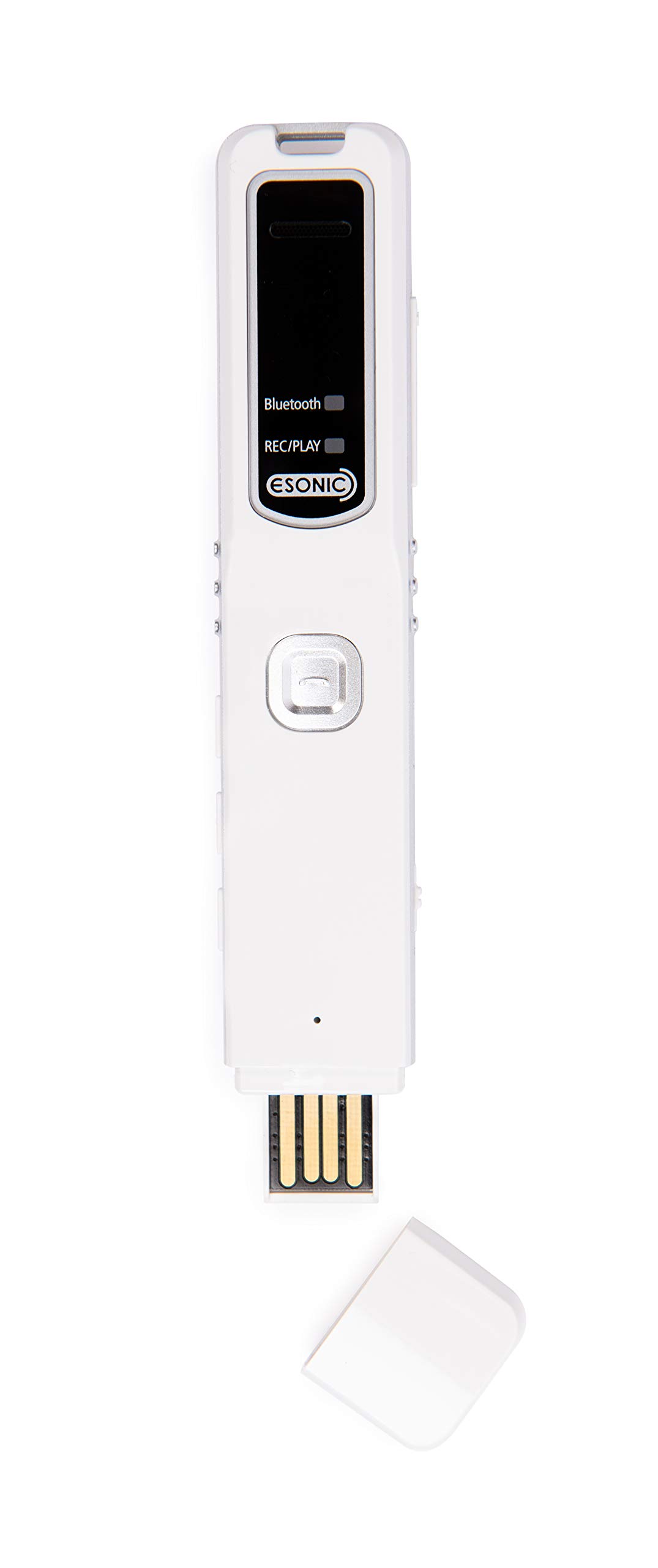 Bluetooth Cell Phone Recording Device with Built-in 8GB Flash Drive & 20-Hour Battery