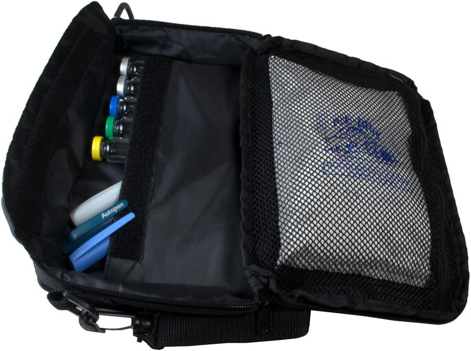 Insulpak Insulated Medication Travel Bag with Electronic Temp Display Cools up to 30 Hours: Health & Personal Care