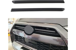 SPORTULI Matte Black Front Center Grille Inserts Cover Trim Replace for 2020 2021 2022 2023 2024 Toyota 4Runner Accessories (Matte Black)