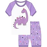 Little Hand Toddler Baby Girls Pajamas Kids Short Sets Cotton Pjs Sleepwear Summer Clothes 2-7 Years