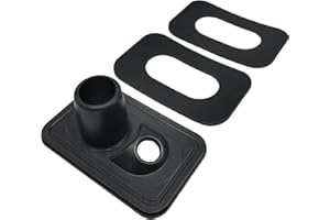 ZUVELLO Universal Carbon Cleaning Walnut Blaster Adapter and Gaskets Tool Kit Fit for All Engines Intake Valve