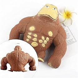 Squeeze Toy, Squishy Monkey Toy,Stretchy Glue-Sand
