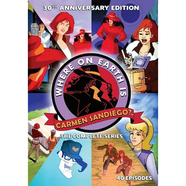 Amazon.com: Where on Earth Is Carmen Sandiego: Into Maelstrom [DVD