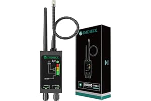 JMDHKK M8000 Hidden Camera Detector, Camera Finder,Bug Detector, Magnetic Tracker Detector, Portable Privacy Protection Devic