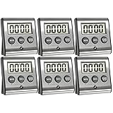 Elegant Digital Kitchen Timer - Stainless Steel