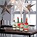 FEFEHOME Christmas Wine Bottle Cover Gift Warping Ugly Sweater (Set of 4) -(F)