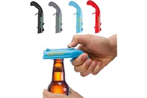 4 Pcs Beer Bottle Opener Gun, Portable, Novelty Beer Bottle Cap Opener, Creative Bottle Opener for Outdoor BBQ Party Restaura