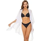 Breezy Lane Swimsuit Coverup for Women Beach Coverups Sheer Cardigans Kimono Bathing Suit Cover Ups Vacation Summer Beachwear