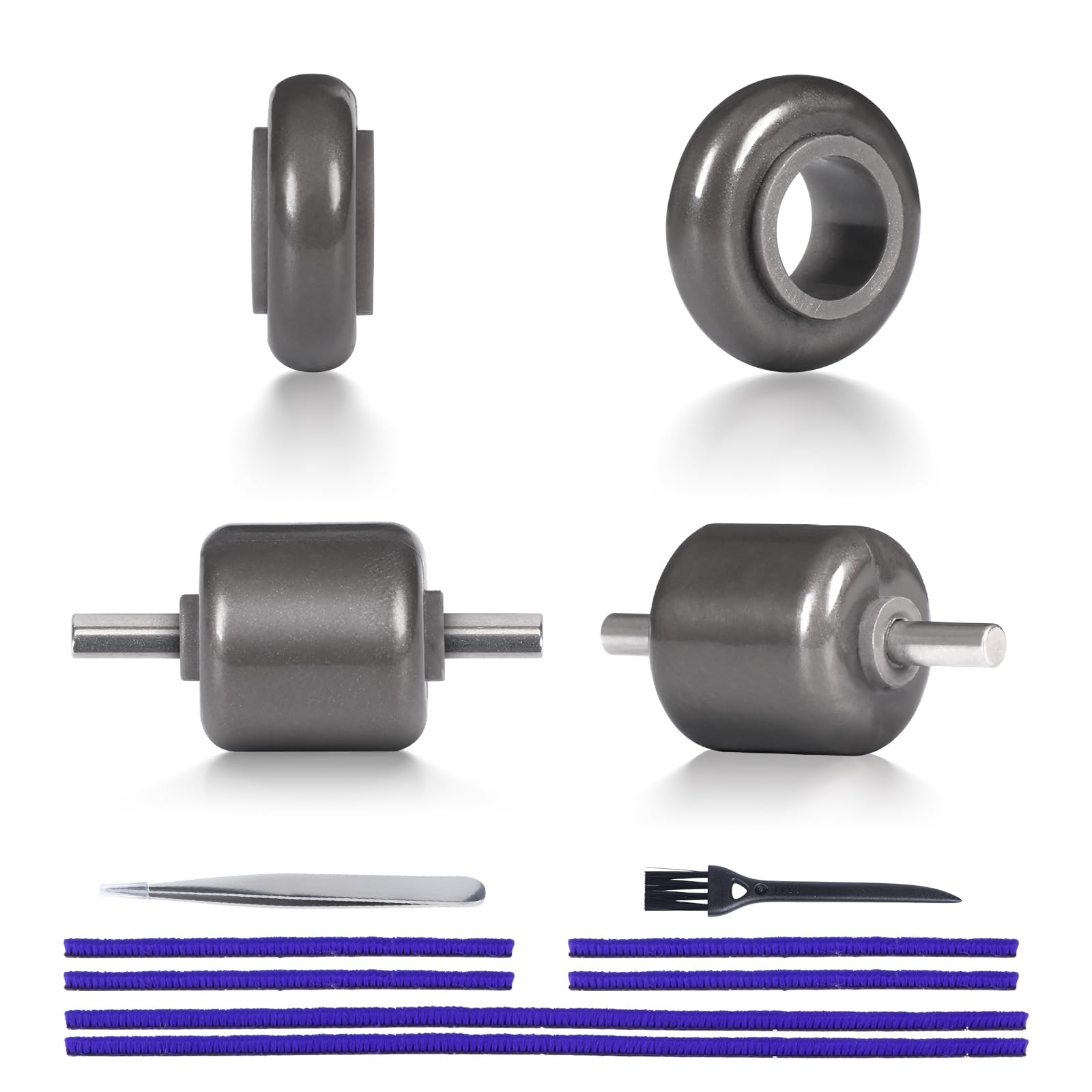 Photo 1 of Upgrade Roller + Plush Strips Compatible with Dyson V15 V10 Slim V12 Slim Detect Absolute Vacuum Replacement Parts, Slim Head Accessories