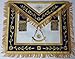 Masonic Apron-Embroidered Past Master Apron Royal Blue (Blue & Gold)