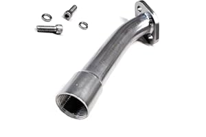 ARSPORT Tecumseh 5.0-6.5 OHV Engine Exhaust 3/4 thread Pipe for Go Kart Fun Cart
