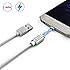 Wsken Magnetic Micro USB Cable, Nylon Braided Data Charger Lead with Metal Plug LED Indicator Light for Samsung S2 S3 S4 S6 S7 Edge, Note 2/3/4/5, Tab S2 S, LG G4 G3, Sony Xperia Series Phones