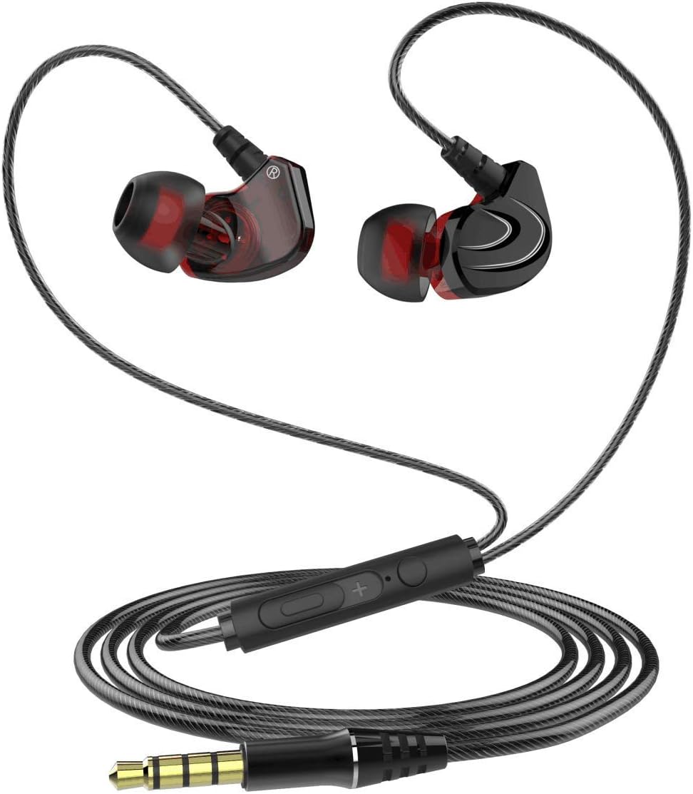 For iPhone Earphones In-Ear Headphones with Mic&Volume Control Pop-up Pair Earbuds Noise Canceling Headset Compatible with iPhone 7/7Plus/X/XR/XS/8/8Plus Support All iOS Systems