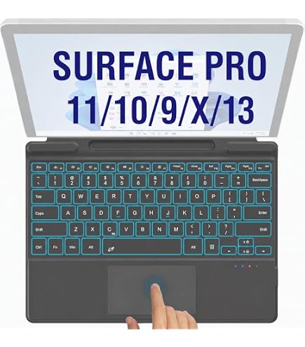 Amazon.com: Surface Pro Keyboard for Microsoft Surface Pro 11/10/9