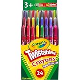 Crayola Twistables Crayons for Kids (24ct) Cute School Supplies for Toddlers, Preschool, Kindergarten, Elementary, Gifts for Boys &amp; Girls, Ages 3, 4, 5