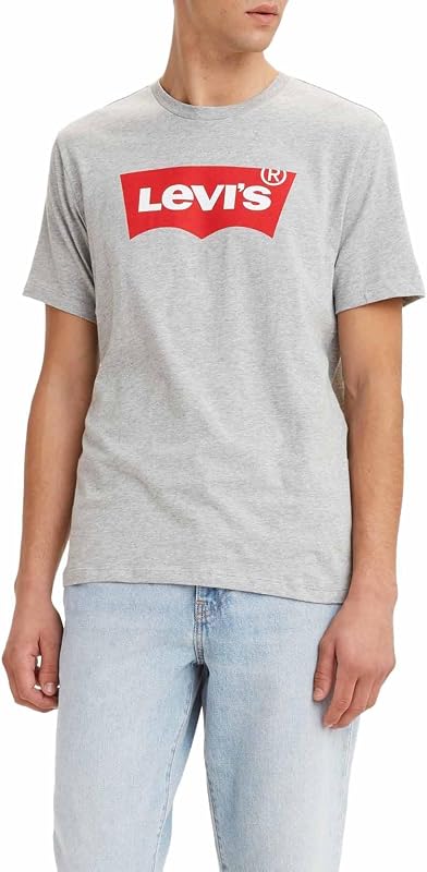 Graphic Set-in Neck, T-Shirt Uomo, Grigio (Midton), M