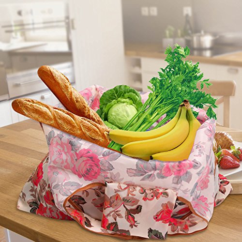 Reusable Grocery Bags,10 Pack Extra Large Foldable Nylon Tote Bag Heavy Duty Washable Eco Friendly Shopping Bags with Pouch attached