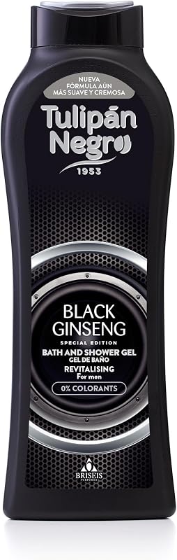 Tulipán Negro Gel de Baño Black Ginseng, 650 ml