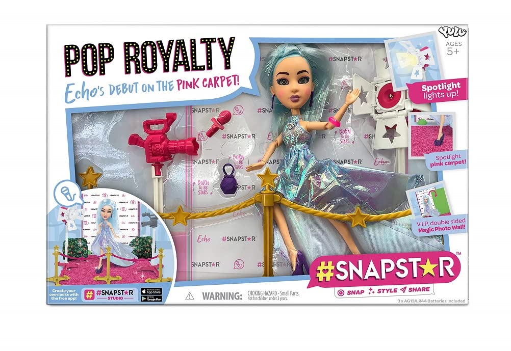 YULU YL30100 Pink Snapstar Echo Fashion Doll Playset