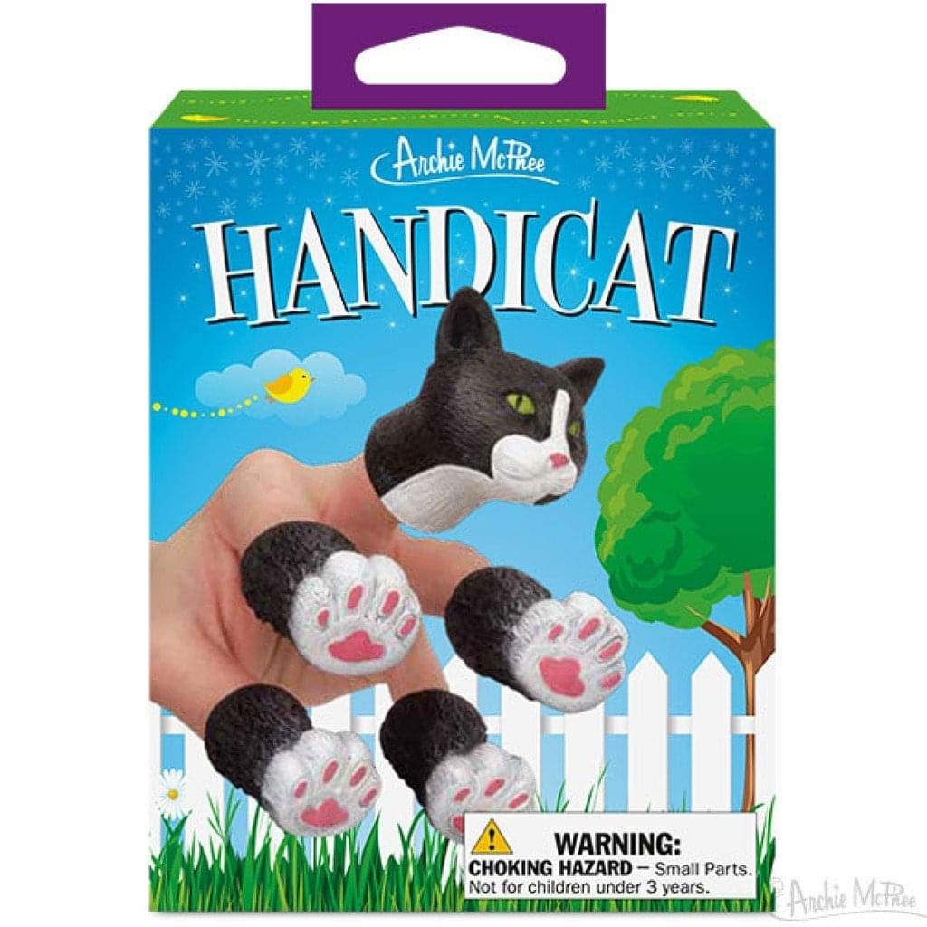 Photo 1 of Archie McPhee Handicat Novelty Finger Puppet