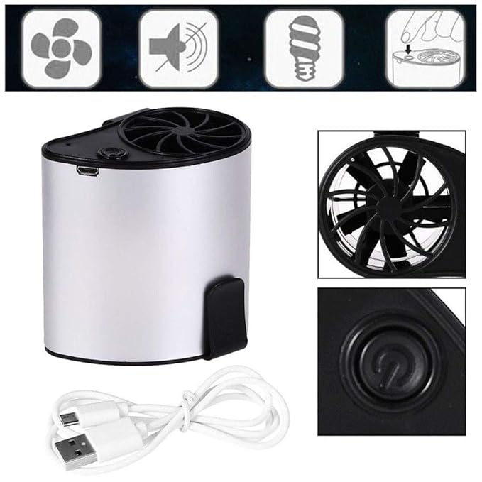 Younthone - Ventilador Colgante USB de tamaño Grande, Carga ...