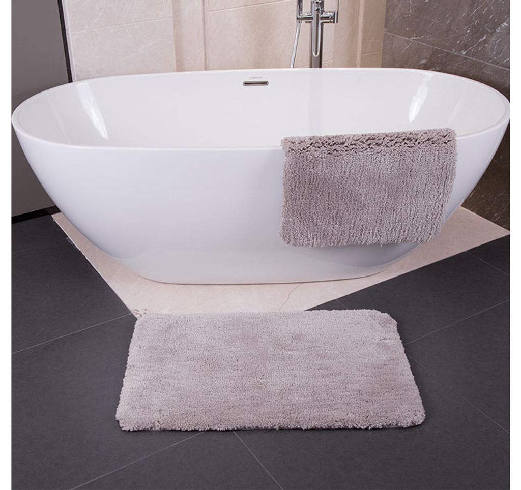 40x60cm Gris Clair 16x24pouces Zhi An Tapis De Bain Salle De