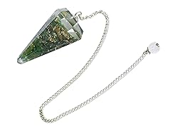 Green Aventurine Orgone Crystal Pendulums for