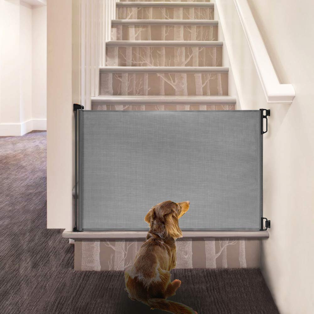 EasyBaby Extra Wide Retractable Baby Gate, 33