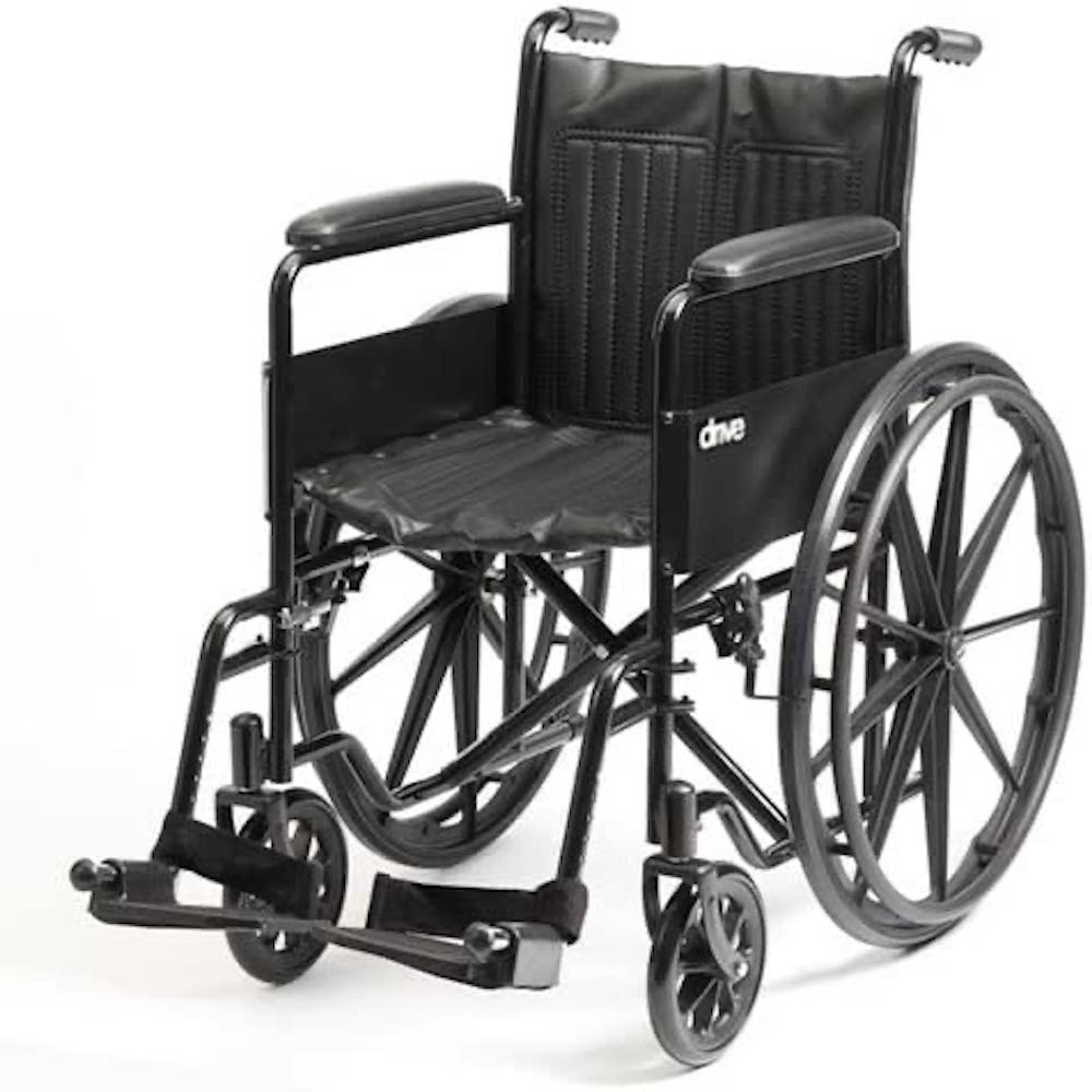Drive Devilbiss Steel Self-Propelled Wheelchair with Stylish Mag-Wheels