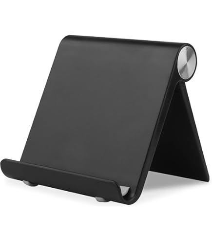 Support Téléphone Universel VOVIGGOL - Lot De 4 Supports Pliables | Pour Smartphone, Tablette, Kindle | Bureau, Voyage, Maison