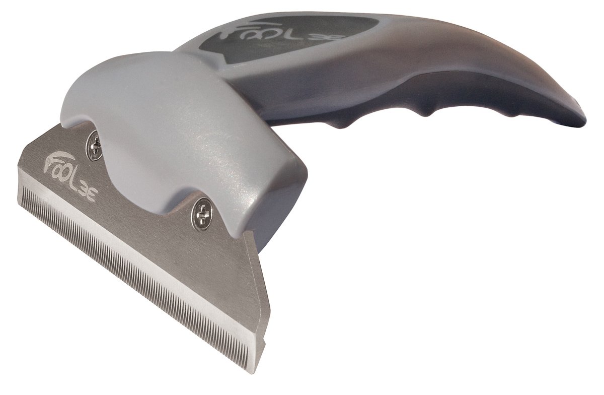 FoOlee De-Shedding Tool, Large, Dark Grey