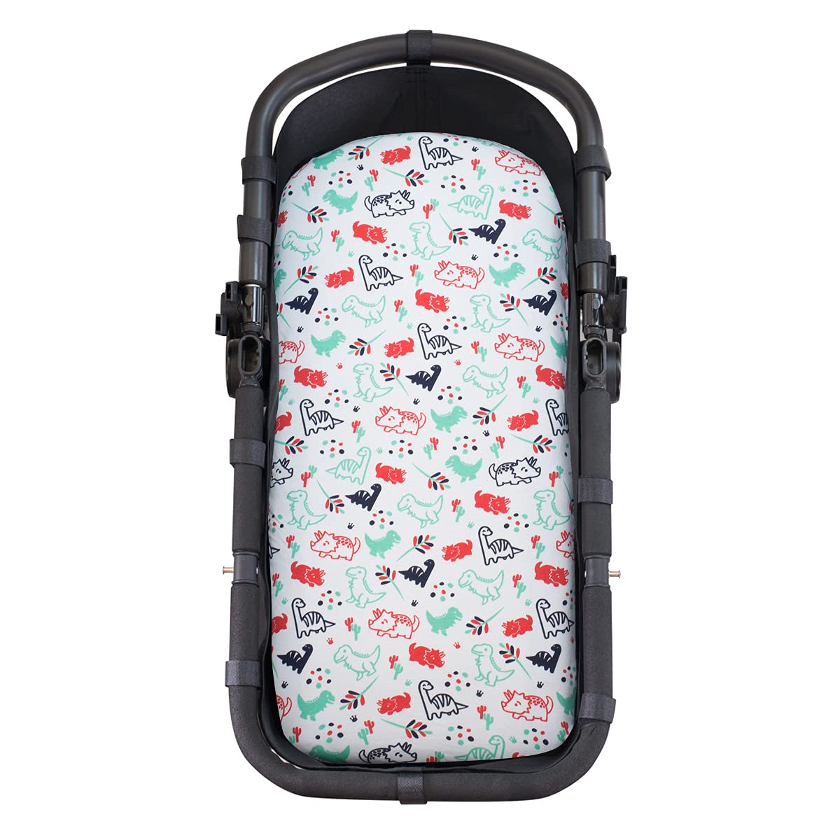 JYOKO KIDS Fitted cotton Sheet for Carrycot (DINO PARTY)