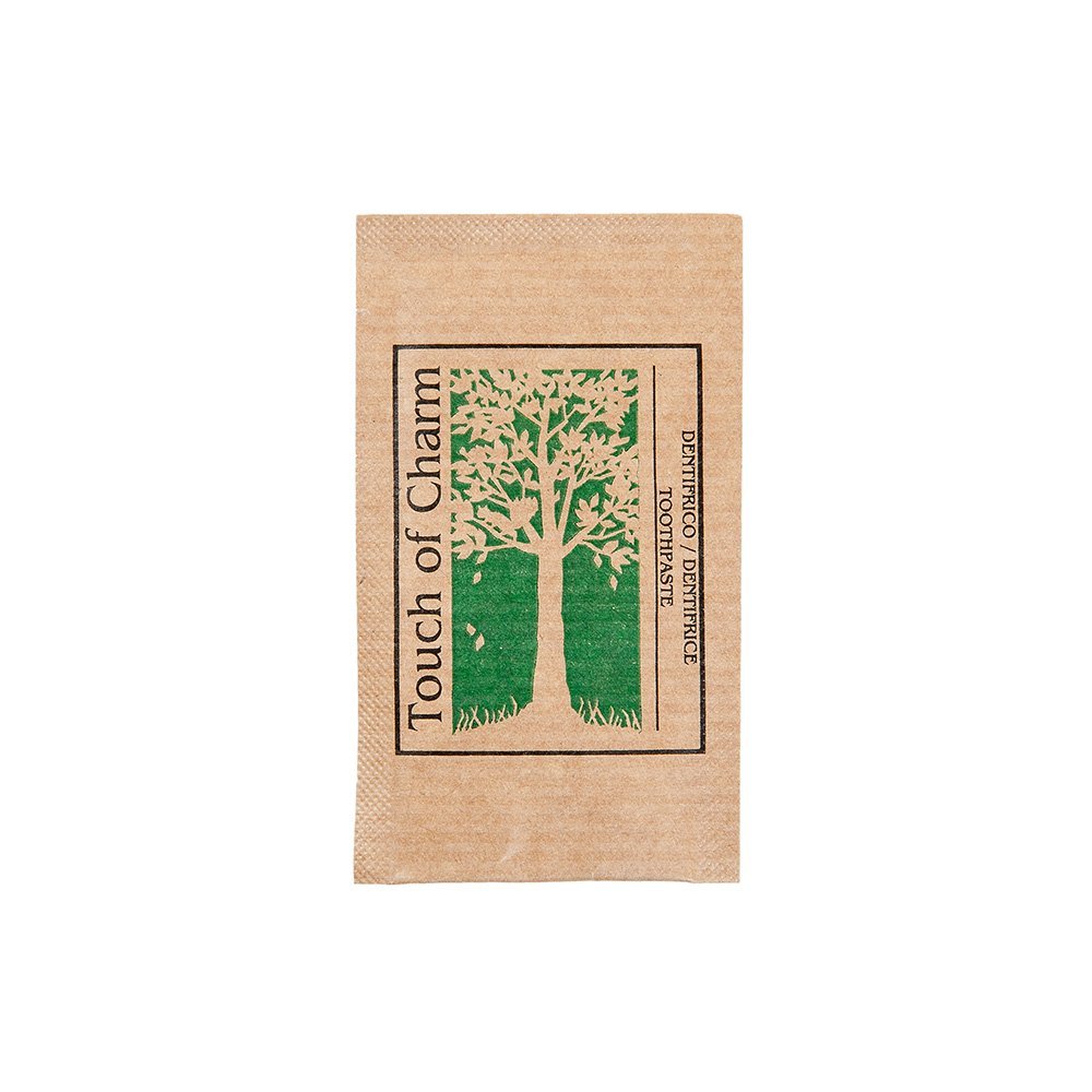 Garcia de Pou Feel Green Kraft Sachet for Toothpaste, Paper, Natural, 27.5 x 21.5 x 8 cm