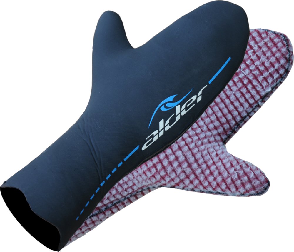 Alder Plasma 4.5mm Fast Dry Lined Wetsuit Glove Mitts Surfing/Diving