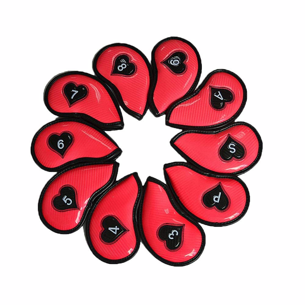 YAOSHIBIAN- High-Grade PU Material Glossy Golf Putter Headcover Standard Size Moisture Golf Putter C