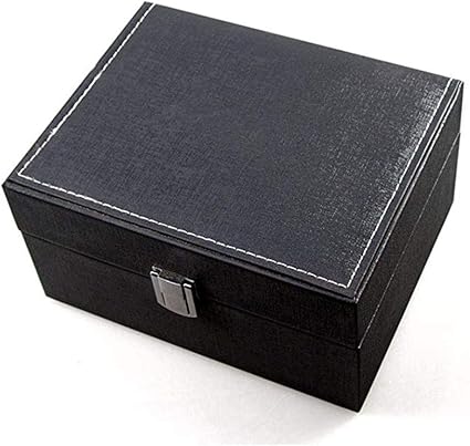 Mr.LQ Caja de Regalo Rectangular de plástico Negro Caja de ...