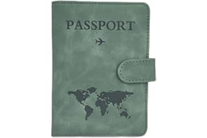 Travel Passport Wallet Cover Case RFID Blocking Passport Holder. A Variety of Colors for Choosing from, Will fit for Both Men