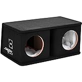 Skar Audio SK2X8V Dual 8" Universal Fit Ported Subwoofer Enclosure
