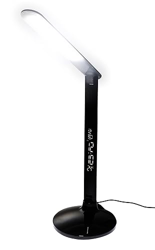 Lampada Da Tavolo Led Con 3 Tipi Di Luci E Orologio Sveglia