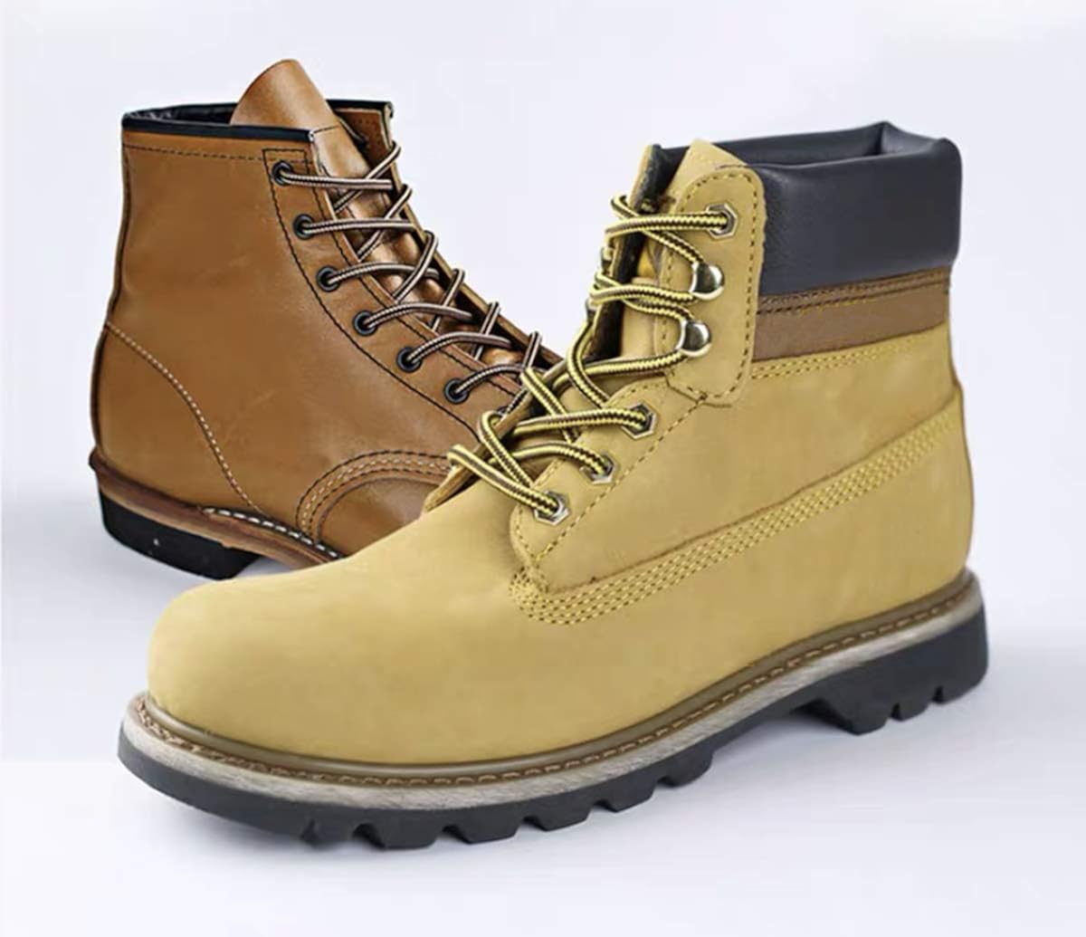 Amazon Haruhana ワークブーツ用 靴紐 ブーツレース 虎紐 作業靴 安全靴 Red Wing Chippewa Timberland Danner 等のワークブーツに適した靴紐 しなやかで丈夫な太さ3mmタイプ 靴ひも