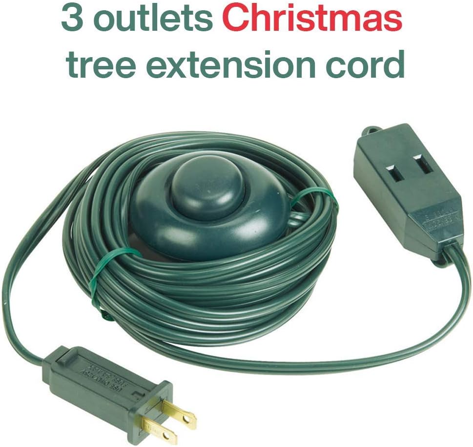 Kicko Foot Tapper Cord One Set Of 9 Foot Long Extension Cord